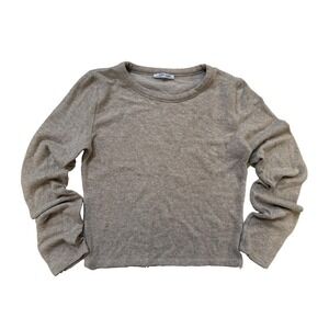 Zara Sweater Womens XS Trafaluc Soft Knit Long Sleeve‎ Pullover Top Cottagecore